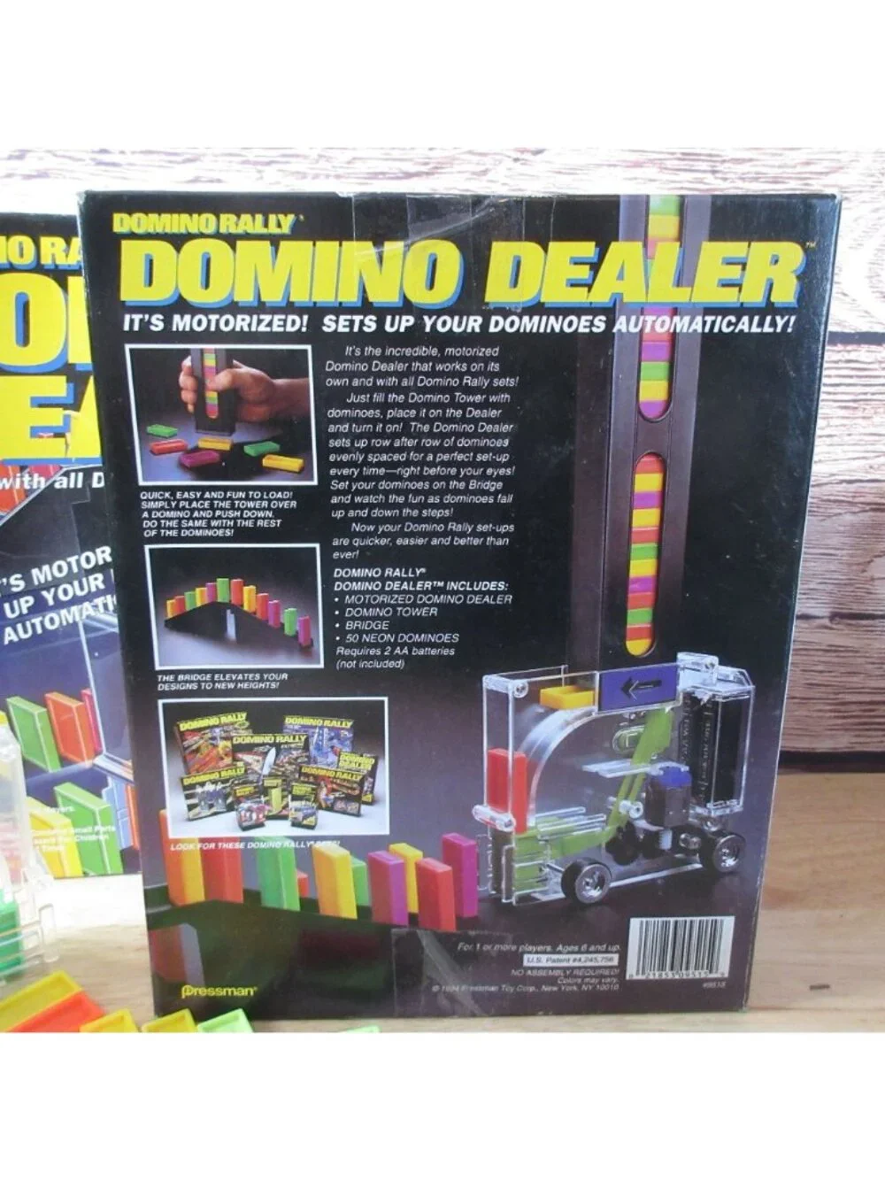 Domino Rally DOMINO DEALER 1992 Pressman #9515 Motorized
